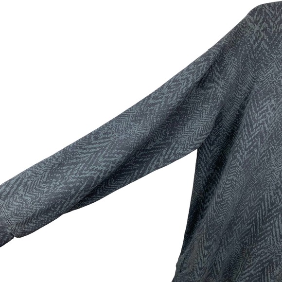 Athleta Studio to Street Splatter Pullover Sweatshirt Grey Women’s M - Picture 5 of 8